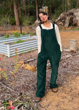 Surya corduroy OVERALLS - midnight teal