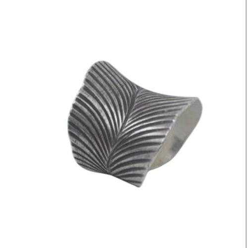 Wide Leaf - Hill Tribe silver Ring