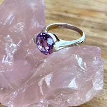 Amethyst Goddess Ring