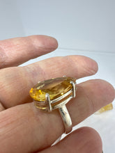 Golden Citrine ring   size 7