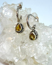 Radiant Citrine earrings