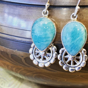 Amazonite Courage Earrings