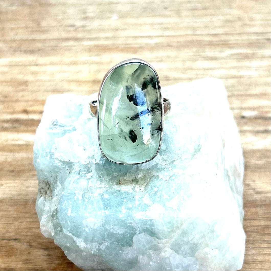 Prehnite Dress Ring