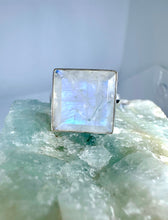 Moonstruck Moonstone ring Size 9