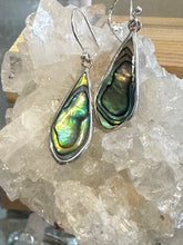 Paua Shell drop earrings