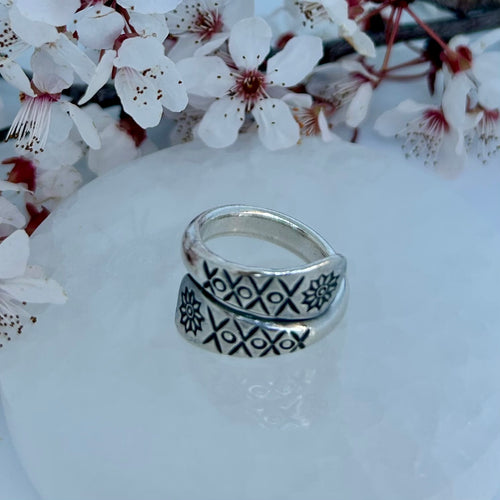 Hill Tribe Sunflower Ring