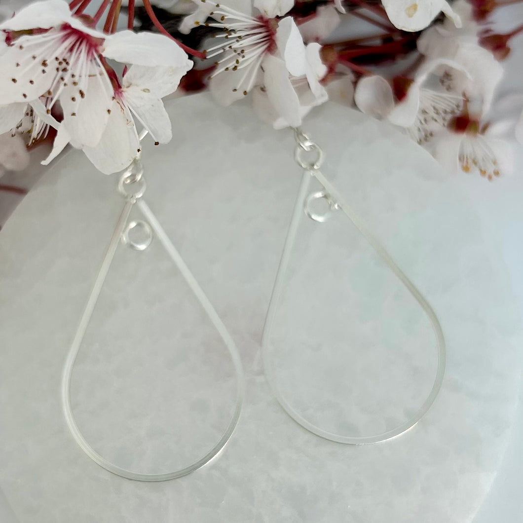 Hill Tribe Teardrop Earrings