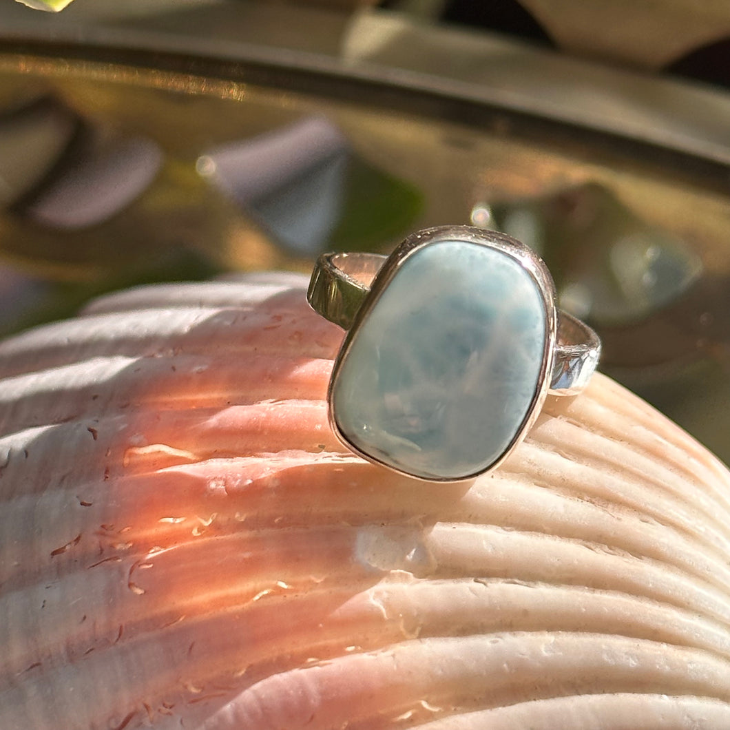 Larimar petite Ring Size 7 ~ SALE