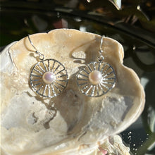 Fresh Water Pearl Sun earrings