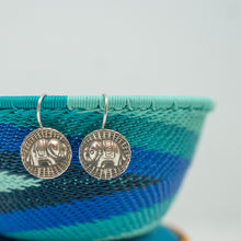 Mini Elephant Silver earrings