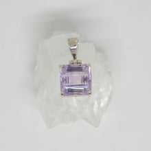 Amethyst Delicate Faceted Pendant