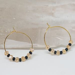 Mini hoop Gold Earrings