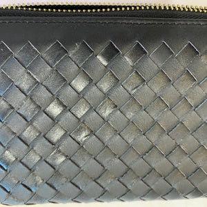 SALE! Jindy cow hide Woven wallet