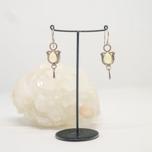 Citrine Peace Lilly earrings