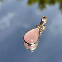 A little Love Rose Quartz pendant