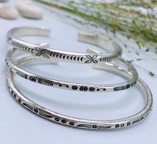 Rhythm Silver Cuff