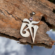 Amethyst Does Silver Tibetan Om Symbol
