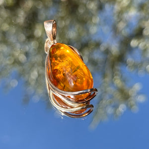 Stunning Baltic Amber Pendant