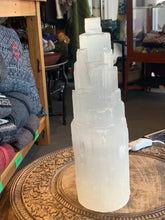 Selenite Lamp Tower