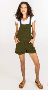 Evie Cotton Overalls Shorts - Back in stock!