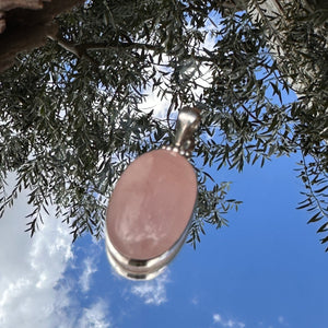 Compassion Rose Quartz pendant