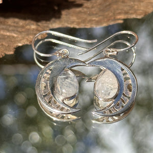 Lunar Moonstone earrings