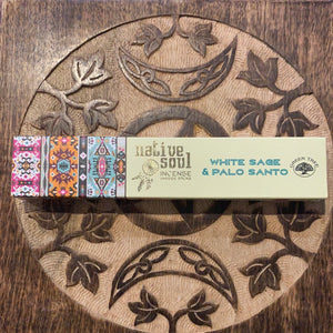 Native Soul Incense - White Sage and Palo Santo