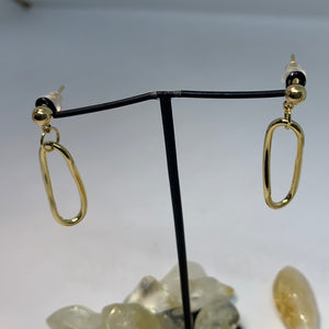 Macca gold earrings